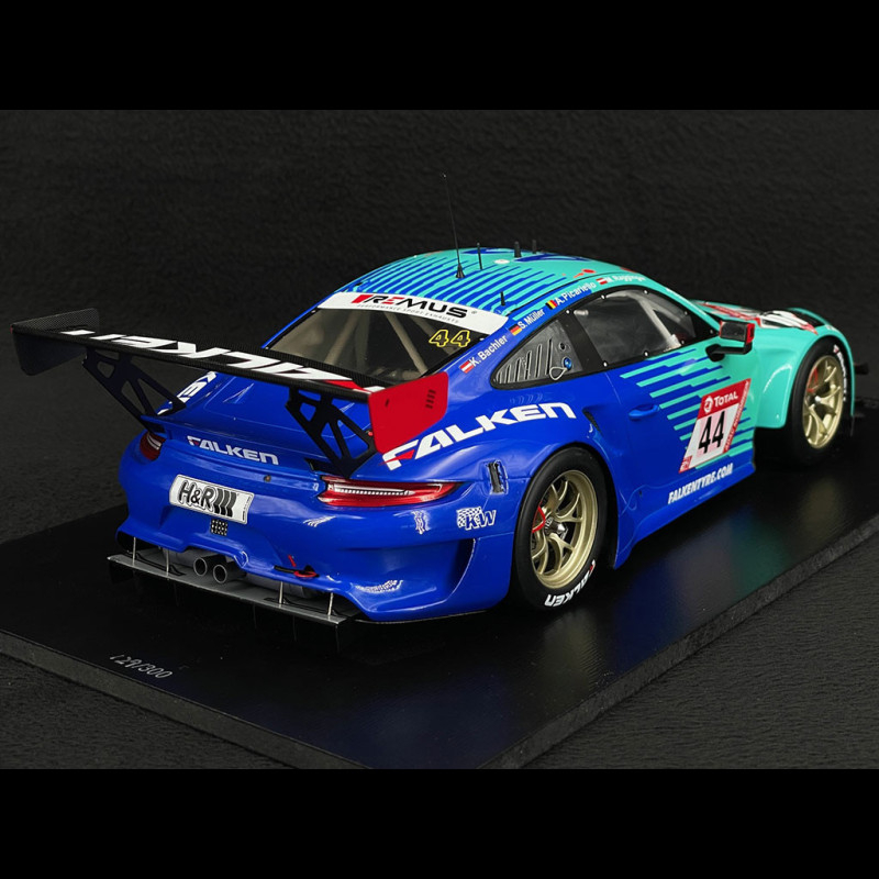 Porsche 911 GT3 R Type 991 n° 44 24h Nürburgring 2021 1/18 Spark 18SG055