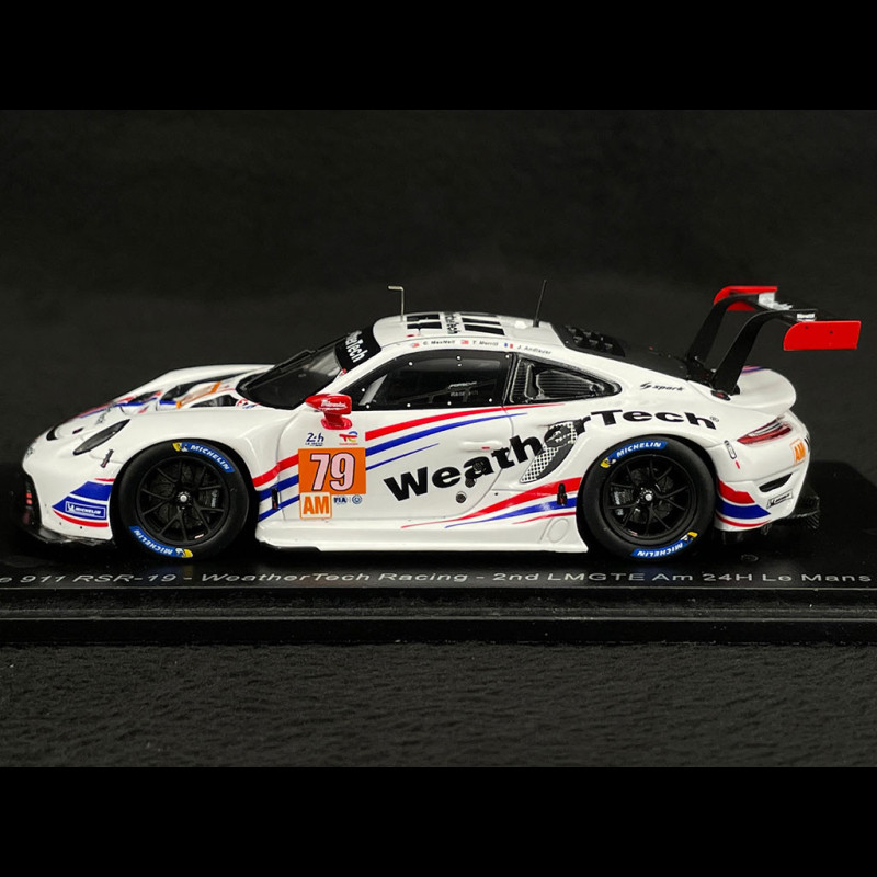 Porsche 911 RSR-19 Type 991 n° 79 2nd 24h Le Mans 2022 1/43 Spark