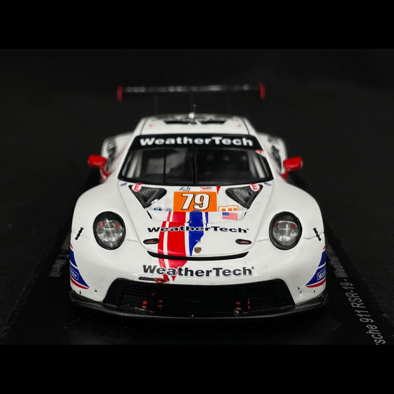 Porsche 911 RSR-19 Spark 1/43 - Le Mans 2022 N°56 - Modèle Collection Résine