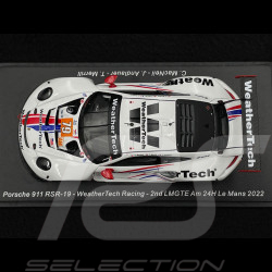 Porsche 911 RSR-19 Type 991 n° 79 2ème 24h Le Mans 2022 1/43 Spark S8651