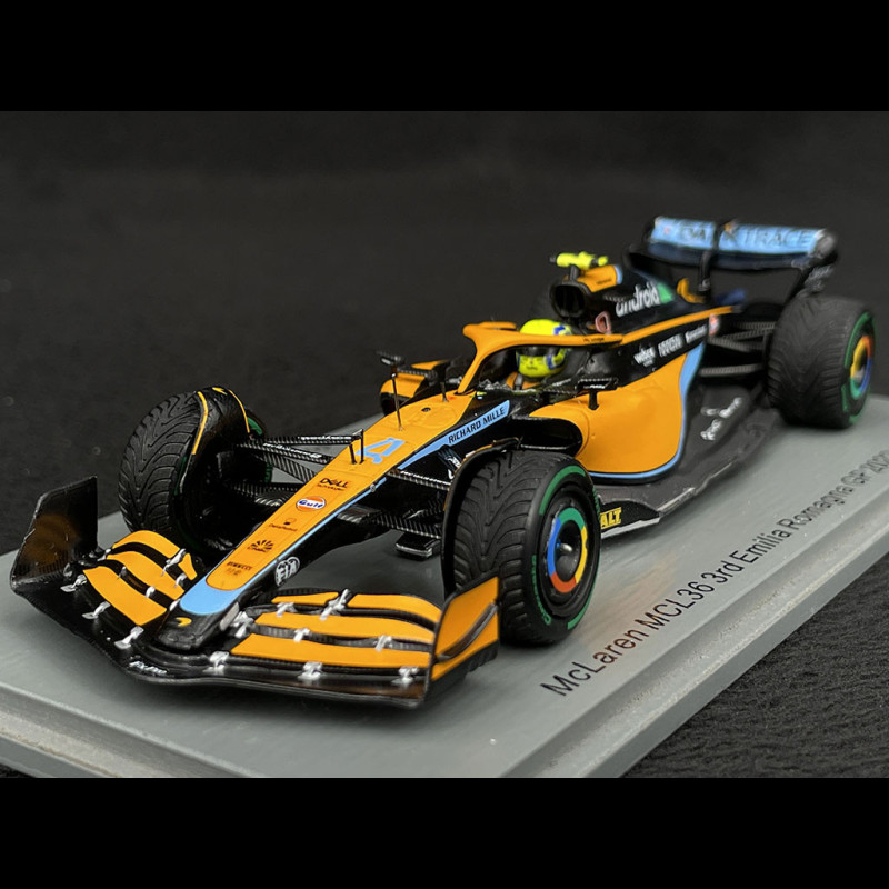 Lando Norris McLaren MCL36 n° 4 3. GP Italia 2022 F1 1/43 Spark S8540