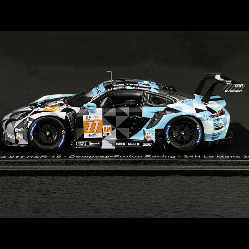 Spark 1:43rd Porsche 911 RSR-19, #77, Dempsey-Proton Racing, 24h of Le