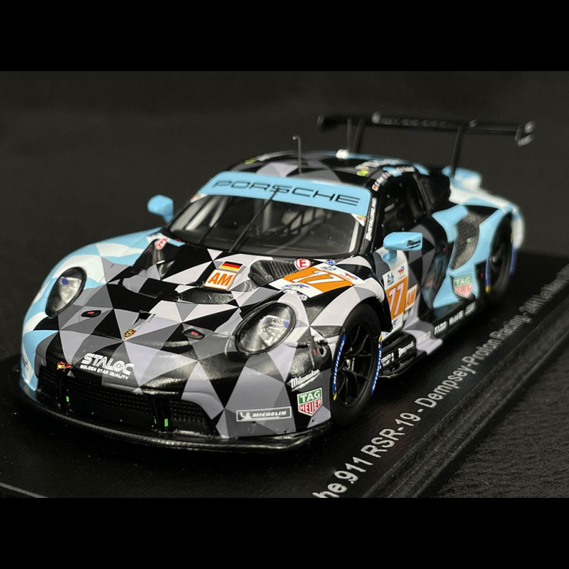 Spark Porsche 911 991-2 RSR-19 #77, Modèle 1:43 - 24H Du Mans 2023 - Andlauer/Ried - S8765