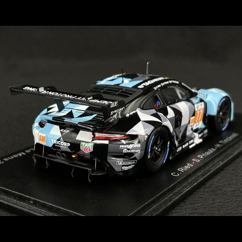 Porsche 911 RSR-19 Type 991 n° 77 24h Le Mans 2022 1/43 Spark S8650