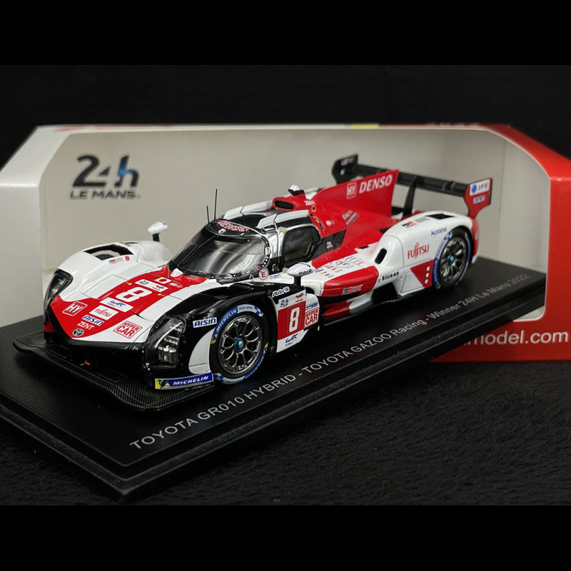 Toyota GR010 Hybrid n° 8 Winner 24h Le Mans 2022 1/43 Spark 43LM22