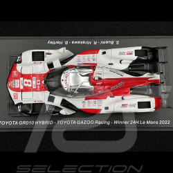 Toyota GR010 Hybrid n° 8 Vainqueur 24h Le Mans 2022 1/43 Spark 43LM22