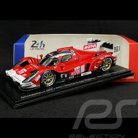 Glickenhaus 007 LMH n° 709 3rd 24h Le Mans 2022 1/43 Spark S8614