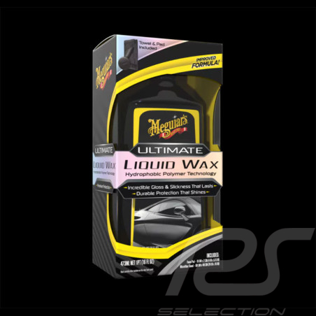 Cire Lustrante Liquide / Tampon applicateur et Microfibre Ultimate Wax Meguiar's G210516F