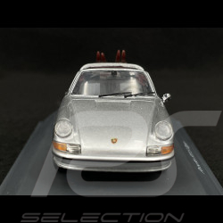 Porsche 911 S Targa 1967 Argent avec skis 1/43 Schuco 450367800