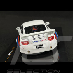 Porsche 911 Carrera 4S 2007 Old and New 997 2019 Blanc / Martini 1/43 Ixo Models MOC321