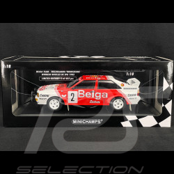 Audi Quattro A2 n° 2 Vainqueur Boucles de Spa 1985 1/18 Minichamps 155851102