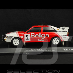 Audi Quattro A2 n° 2 Vainqueur Boucles de Spa 1985 1/18 Minichamps 155851102