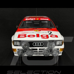 Audi Quattro A2 n° 2 Vainqueur Boucles de Spa 1985 1/18 Minichamps 155851102