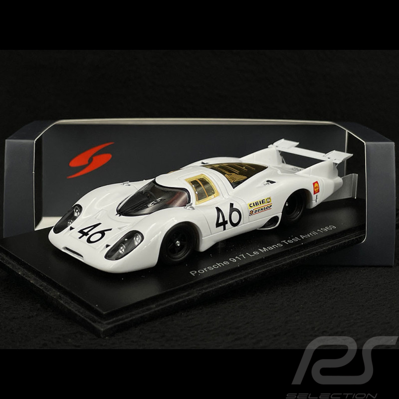 Porsche 917 LH n° 46 Test 24h Le Mans 1969 1/43 Spark S1974