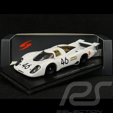 Porsche 917 LH n° 46 Test 24h Le Mans 1969 1/43 Spark S1974