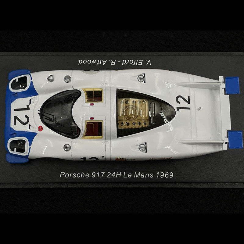Spark Porsche 917LH #12 Porsche System 24Hrs Le Mans 1969 1