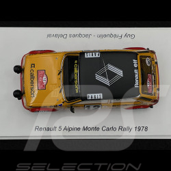 Renault 5 Alpine GT2 n°12 3. Rallye Monte Carlo 1978 1/43 Spark S6035