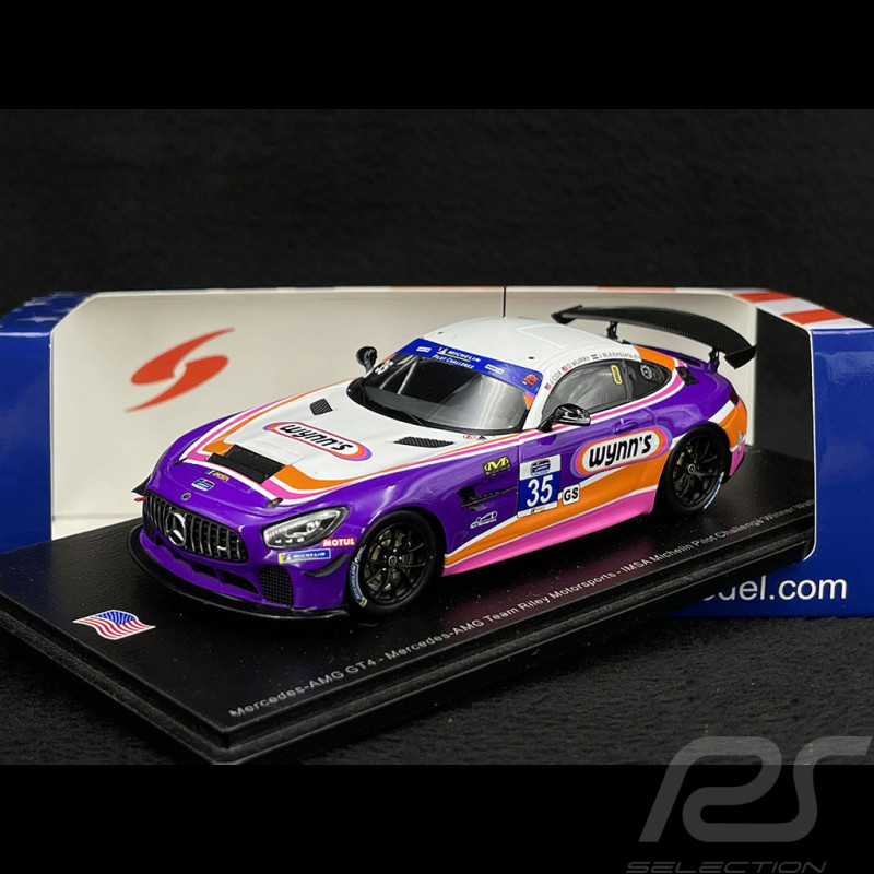 Mercedes-AMG GT4 n° 35 Winner Watkins Glen 2019 1/43 Spark US138