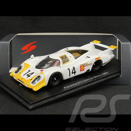 Porsche 917 LH n° 14 24h Le Mans 1969 1/43 Spark S9747