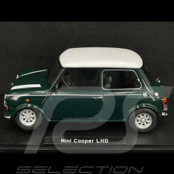 Mini Cooper LHD 1992 Vert Foncé / Blanc 1/12 KK Scale KKDC120051L