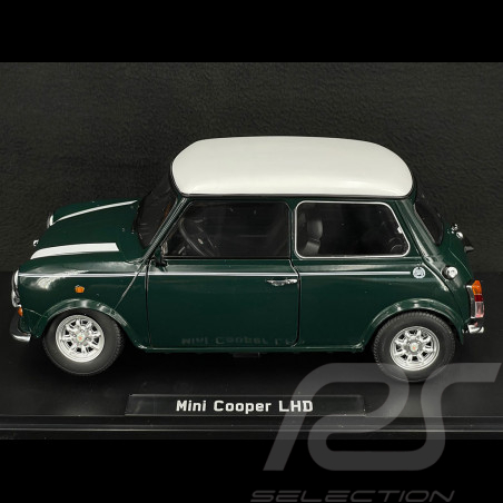 Mini Cooper LHD 1992 Vert Foncé / Blanc 1/12 KK Scale KKDC120051L