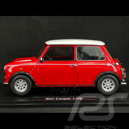 Mini Cooper LHD 1992 Rot / Weiß 1/12 KK Scale KKDC120054L