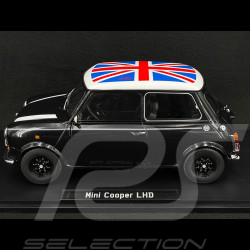 Mini Cooper LHD 1992 Noir / Blanc / Union Jack 1/12 KK Scale KKDC120052L