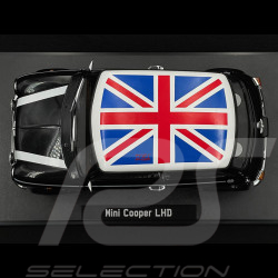 Mini Cooper LHD 1992 Noir / Blanc / Union Jack 1/12 KK Scale KKDC120052L