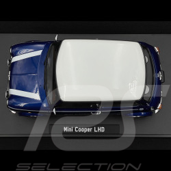 Mini Cooper LHD 1992 Bleu Métallique / Blanc 1/12 KK Scale KKDC120053L
