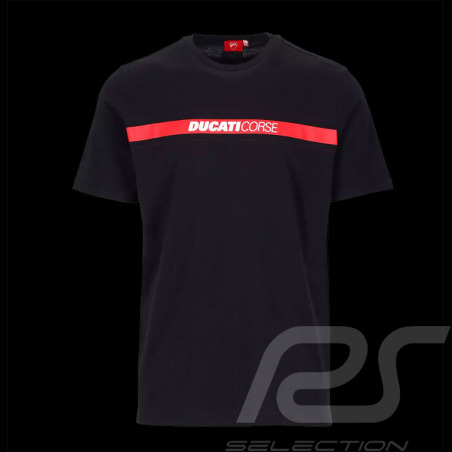 T-shirt Ducati Corse Moto GP Bagnaia Miller Black / Red DU2236001 - men