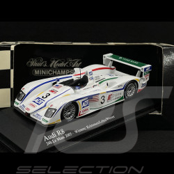 Audi R8 n° 3 Winner Le Mans 2005 1/43 Minichamps 400051303