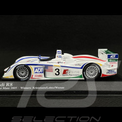 Audi R8 n° 3 Sieger Le Mans 2005 1/43 Minichamps 400051303
