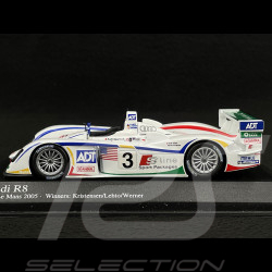 Audi R8 n° 3 Winner Le Mans 2005 1/43 Minichamps 400051303