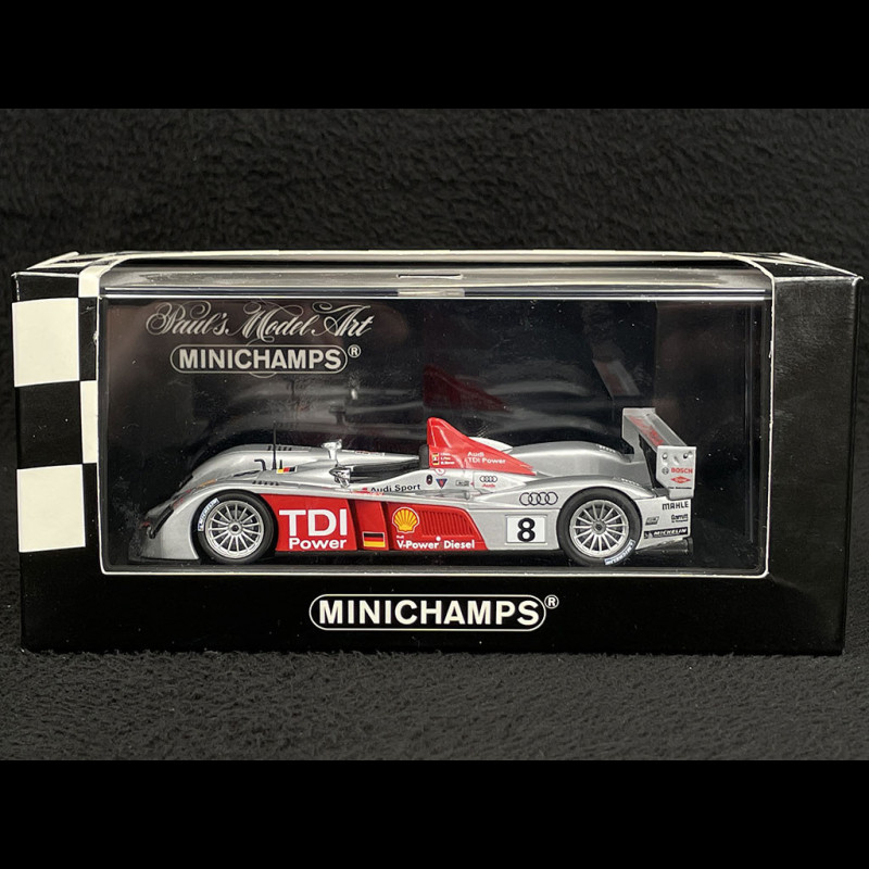 Minichamps AUDI R10 - PIRRO/WERNER/BIELA - WINNER - AUDI SPORT TEAM NORTH  AMERICA - 24H LE MANS 2007 400071601