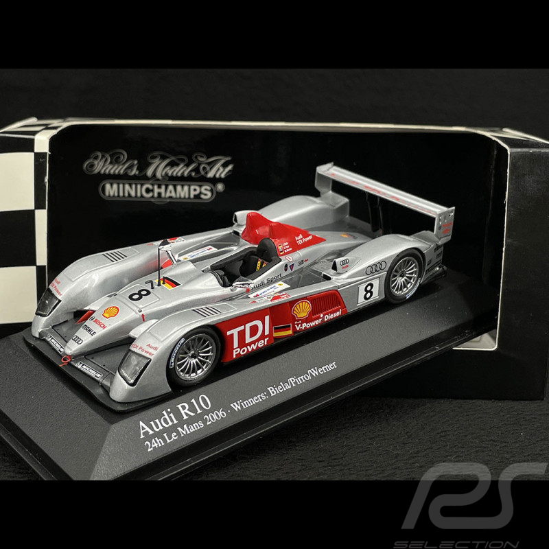 Audi R10 n°8 Vainqueur 24h Le Mans 2006 1/43 Minichamps 400061608