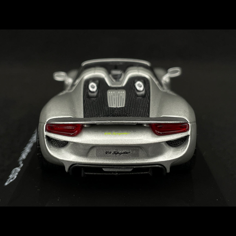 Porsche 918 Spyder 2013 – Minichamps 1:43 Gris Métal – Collection Voiture De Sport