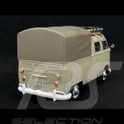 Volkswagen Transporter Combi T1 Pickup Tarpaulin 1950 sand beige AfrikaKorps 1/24 MotorMax 79553B