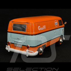 Volkswagen Transporter Combi T1 Gulf 1964 Orange / Bleu 1/24 MotorMax 79649