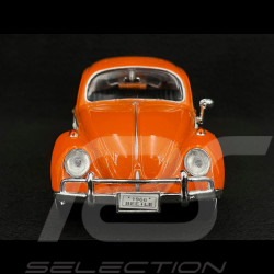Volkswagen Beetle 1966 Orange / White 1/24 MotorMax 79558
