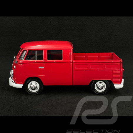 Volkswagen Transporter Combi T1 Pickup 1950 Rouge 1/24 MotorMax 79343A