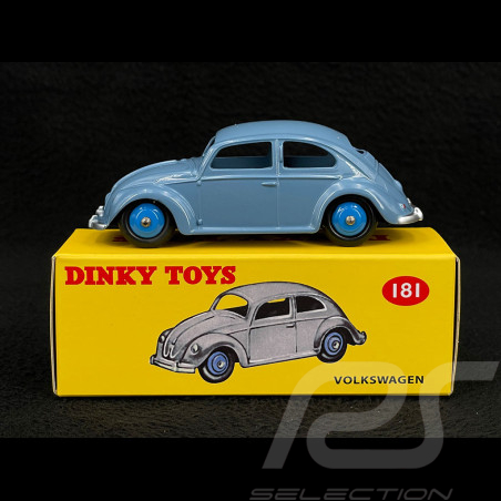 Volkswagen Käfer 1954 Graublau 1/43 Norev Dinky Toys 181