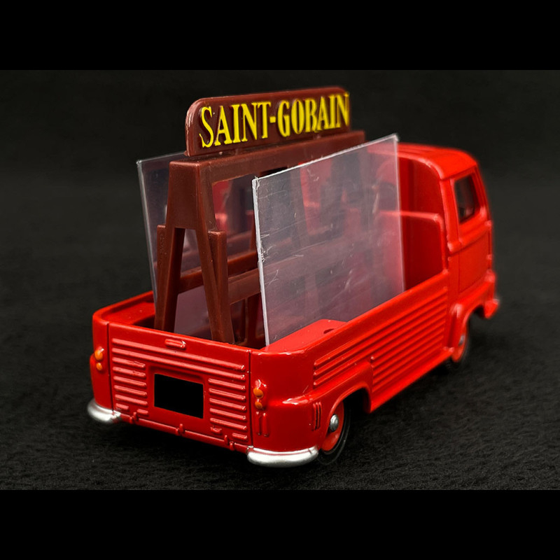 LOT DE 2 DINKY TOYS Renault Miroitier Estafette orange et rouge