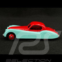 Jaguar XK120 Coupé 1954 Blue / Red 1/43 Norev Dinky Toys 157B