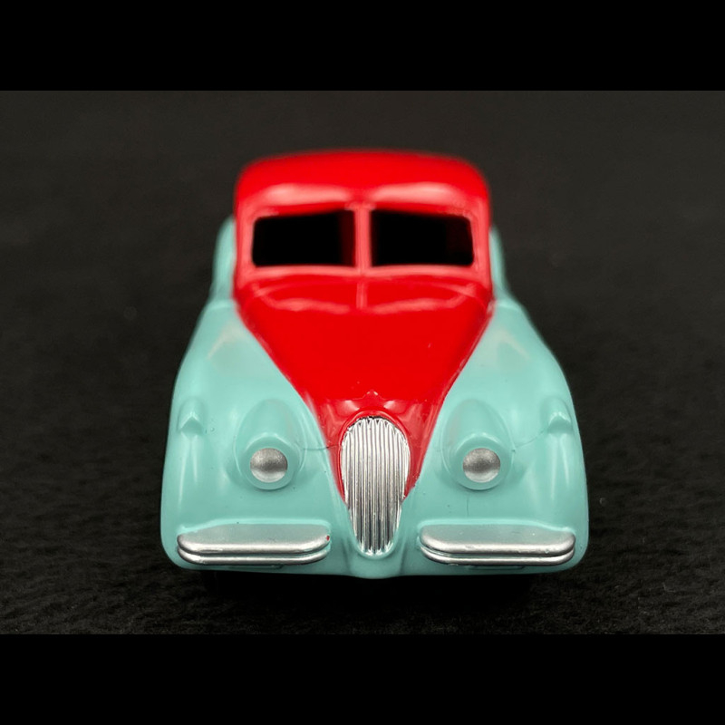 Jaguar XK120 Coupé 1954 Bleu / Rouge 1/43 Norev Dinky Toys 157B