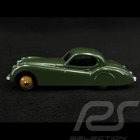 Jaguar XK120 Coupé 1954 Vert Racing 1/43 Norev Dinky Toys 157G