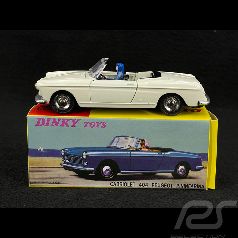 Peugeot 404 Cabriolet 1962 Eierschale Weiß 1/43 Norev Dinky Toys NT528