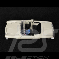 Peugeot 404 Cabriolet 1962 Egg shell white 1/43 Norev Dinky Toys NT528