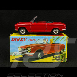 Peugeot 204 Cabriolet 1966 Red 1/43 Norev Dinky Toys NT511