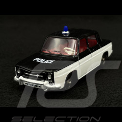 Renault R8 Polizei 1964 Schwarz / Weiß 1/43 Norev Dinky Toys 517P