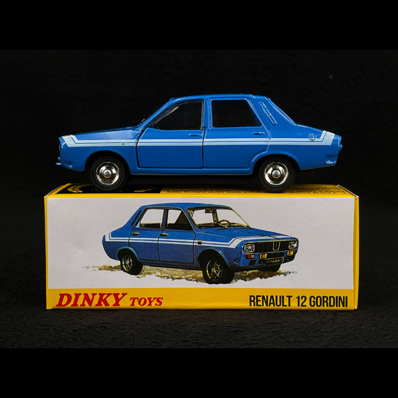 Voiture Miniature NOREV Renault R12 Gordini Bleue 1/43 - Occasion, Année 1971, Métal